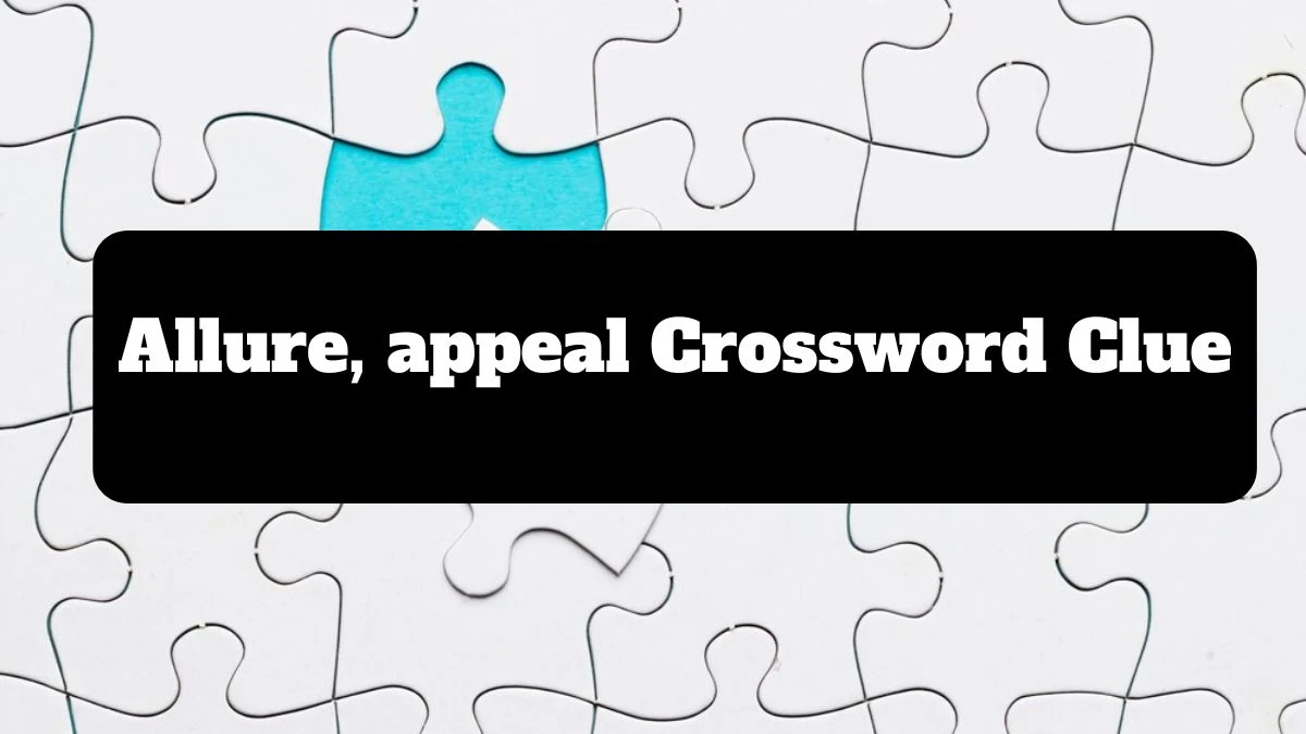 Daily Telegraph Plusword Allure, appeal Crossword Clue Answers with 5 Letters