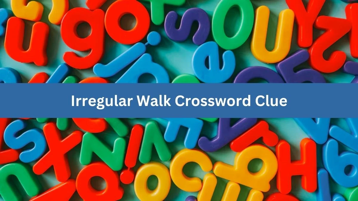 Mirror Quick Irregular Walk Crossword Clue Answers with 4 Letters