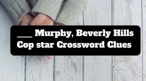 Daily Telegraph Plusword ___ Murphy, Beverly Hills Cop star Crossword Clue Answers with 5 Letters