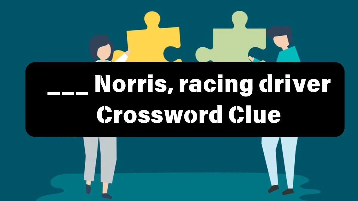 Daily Telegraph Plusword ___ Norris, racing driver Crossword Clue Answers with 5 Letters