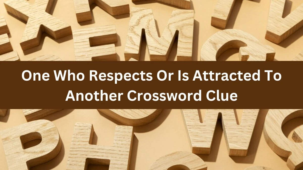 The Times Concise One Who Respects Or Is Attracted To Another Crossword Clue Answers with 7 Letters