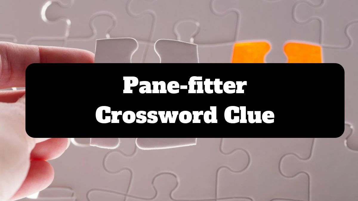 The Sun Mini Pane-fitter Crossword Clue Answers with 7 Letters