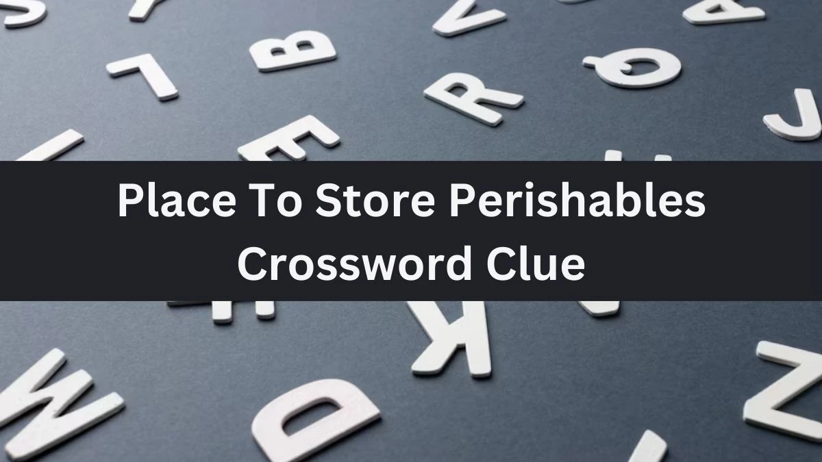 The Sun Mini Place To Store Perishables Crossword Clue Answers with 6 Letters