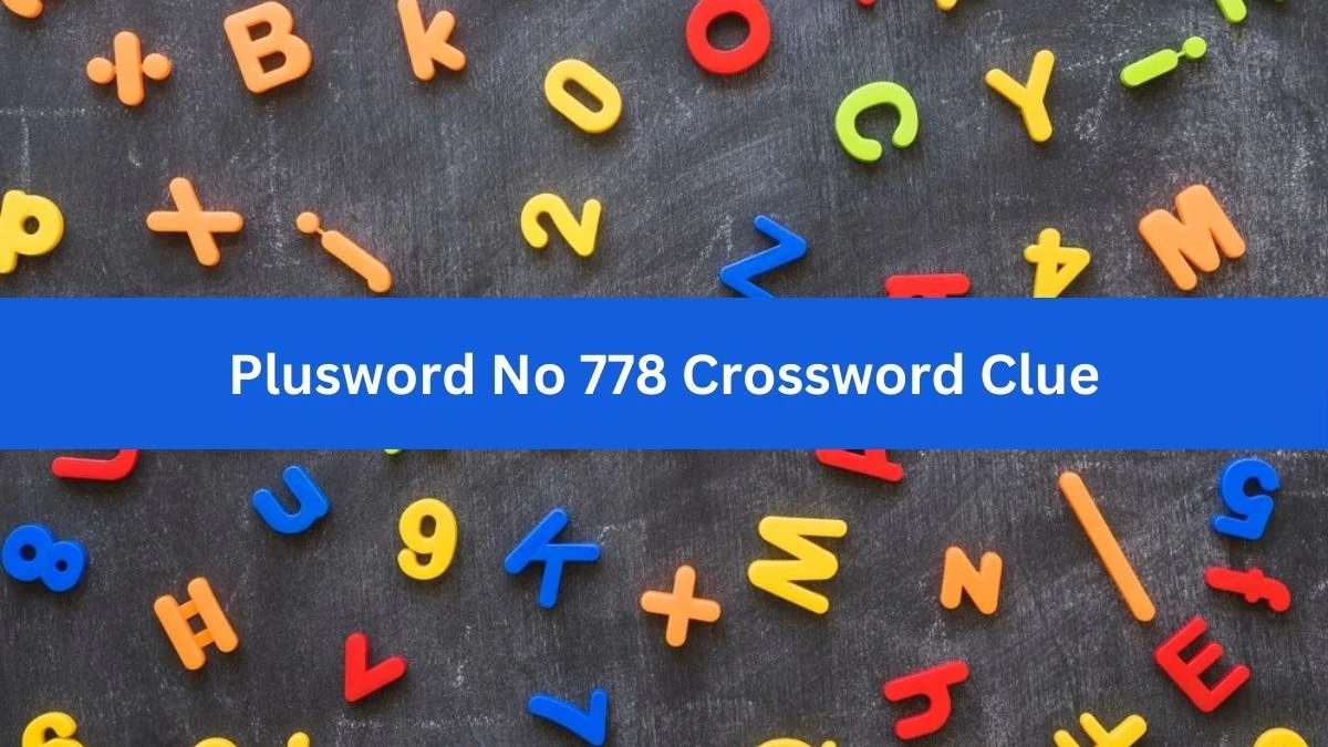 Daily Telegraph Plusword Plusword No 778 Crossword Clue Answers with 5 Letters