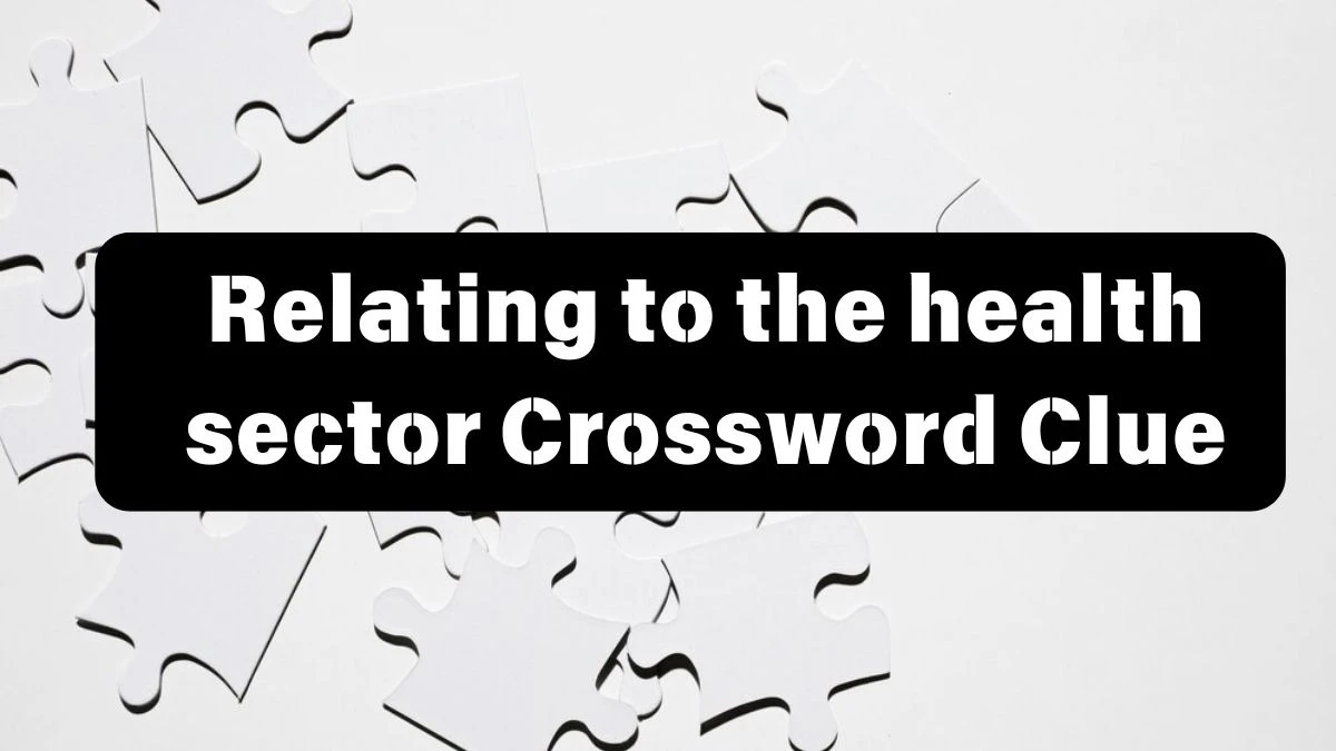 Mirror Quick Relating to the health sector Crossword Clue Answers with 7 Letters