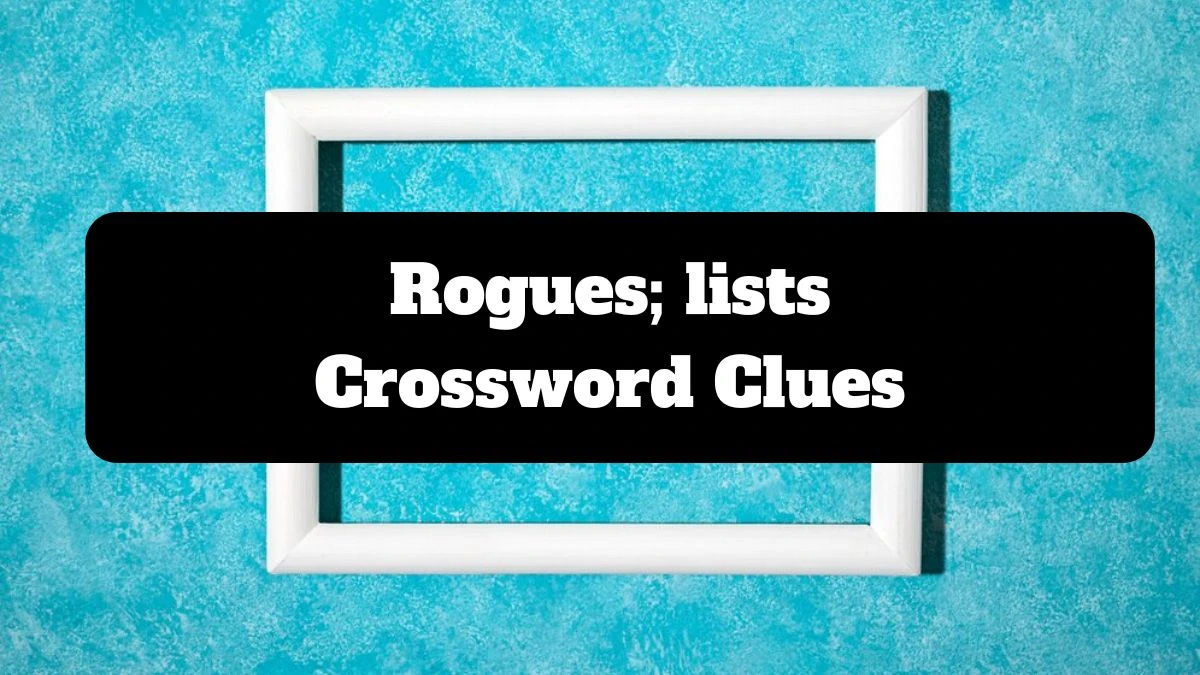 Daily Telegraph Plusword Rogues; lists Crossword Clue Answers with 5 Letters