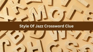 Mirror Quick Style Of Jazz Crossword Clue Answers with 5 Letters