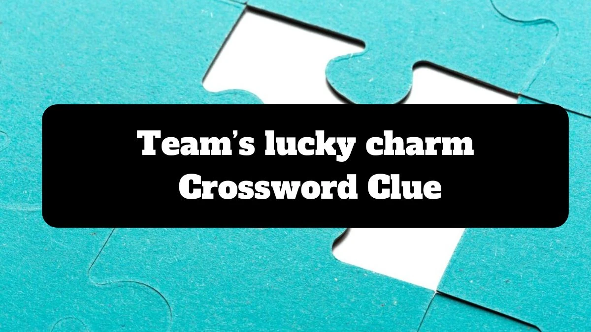 The Times Concise Team’s lucky charm Crossword Clue Answers with 6 Letters