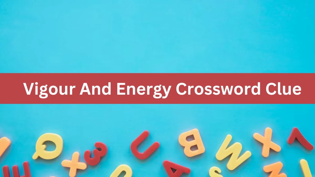 Metro Quick Vigour And Energy Crossword Clue Answers with 3 Letters