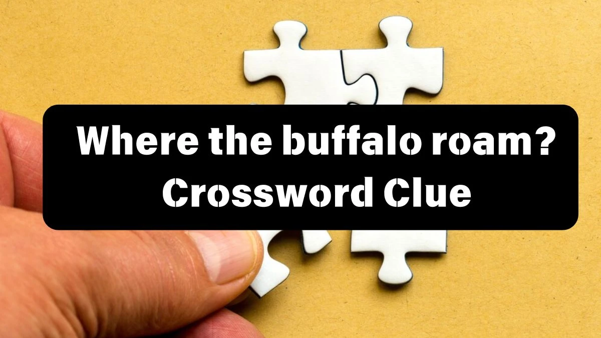 Daily Telegraph Plusword Where the buffalo roam? Crossword Clue Answers with 5 Letters