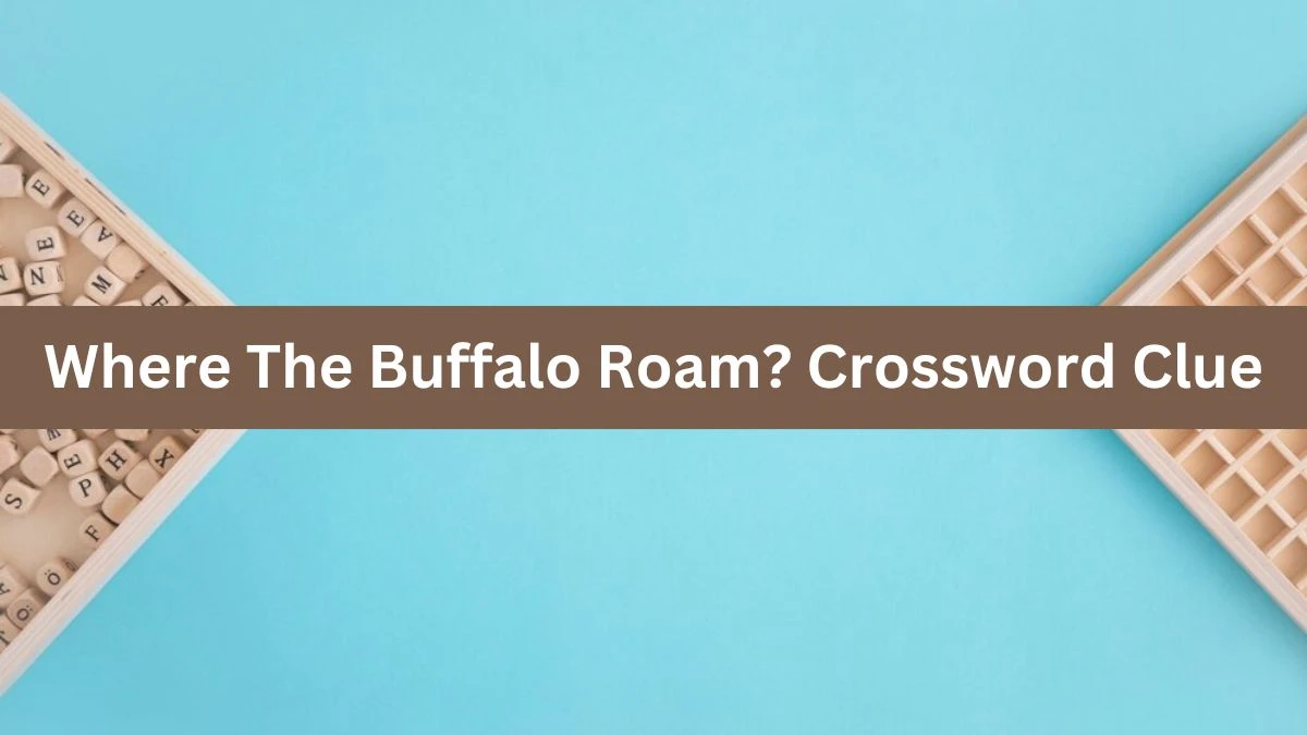 Daily Telegraph Plusword Where The Buffalo Roam? Crossword Clue Answers with 5 Letters