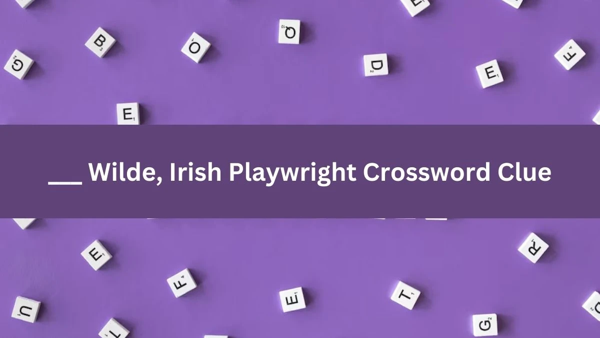 Daily Telegraph Plusword ___ Wilde, Irish Playwright Crossword Clue Answers with 5 Letters