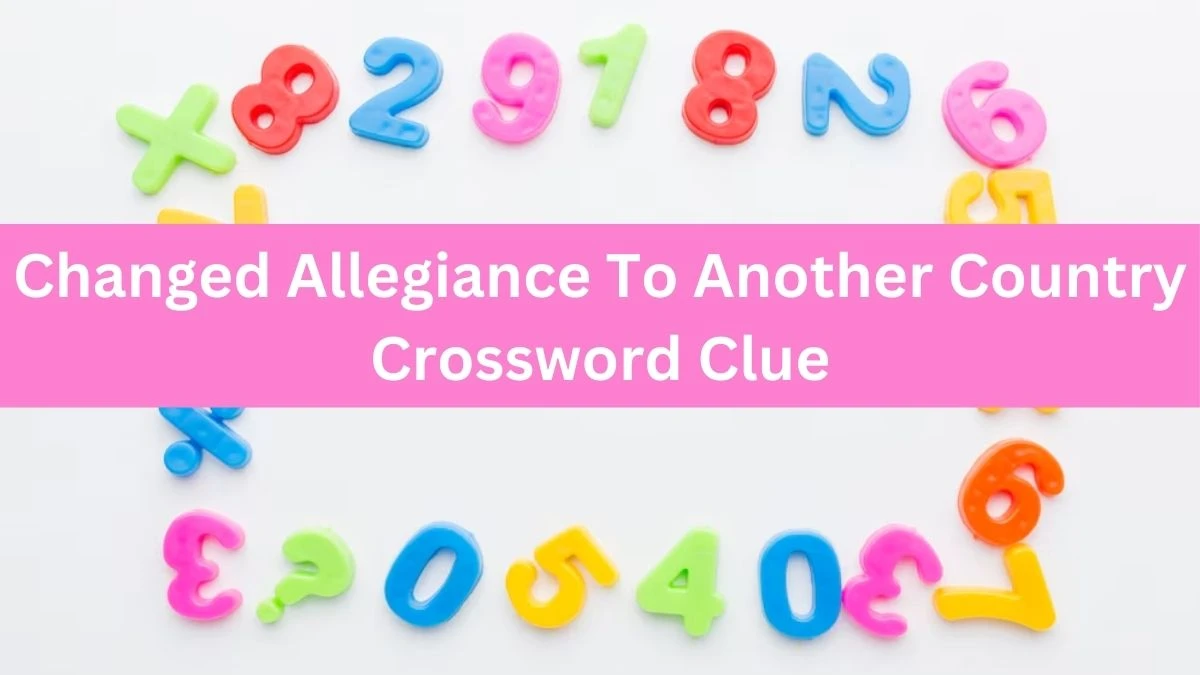 The Times Concise Changed Allegiance To Another Country Crossword Clue Answers with 8 Letters