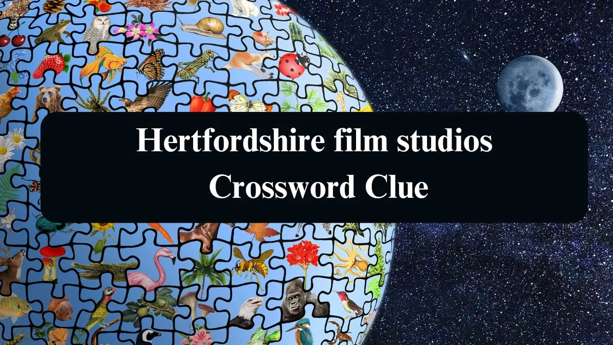 The Sun Mini Hertfordshire film studios Crossword Clue Answers with 7 Letters