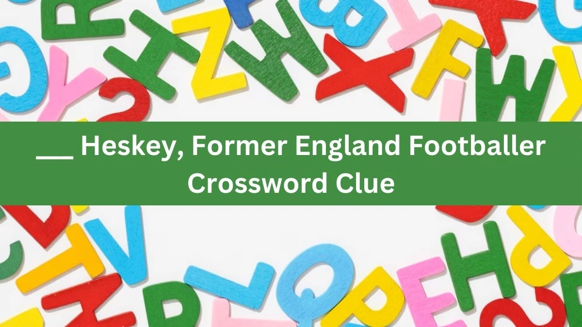 Daily Telegraph Plusword ___ Heskey, Former England Footballer Crossword Clue Answers with 5 Letters