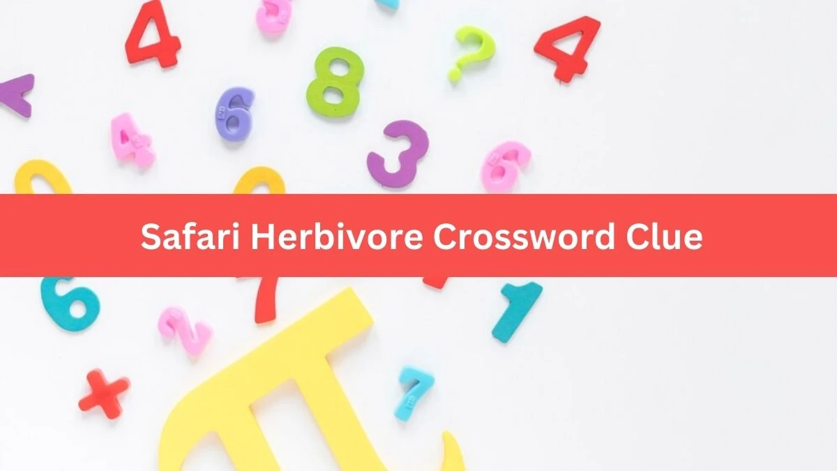 Mirror Quick Safari Herbivore Crossword Clue Answers with 8 Letters