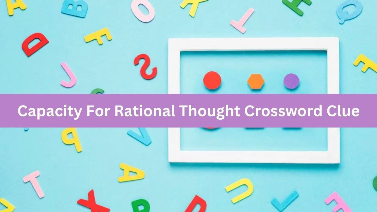 The Times Concise Capacity For Rational Thought Crossword Clue Answers with 9 Letters