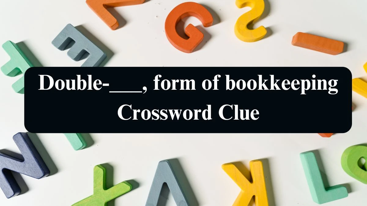 Daily Telegraph Plusword Double-___, form of bookkeeping Crossword Clue Answers with 5 Letters