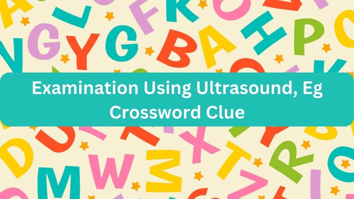 The Times Concise Examination Using Ultrasound, Eg Crossword Clue Answers with 4 Letters