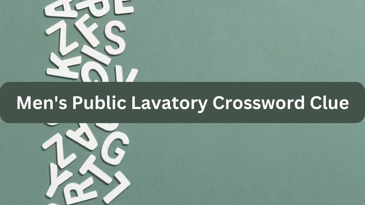 Metro Quick Men's Public Lavatory Crossword Clue Answers with 5 Letters