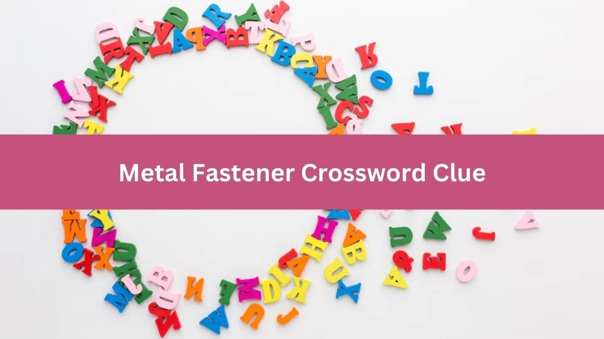 Mirror Quick Metal Fastener Crossword Clue Answers with 4 Letters