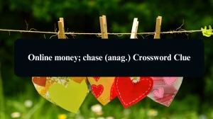 Daily Telegraph Plusword Online money; chase (anag.) Crossword Clue Answers with 5 Letters