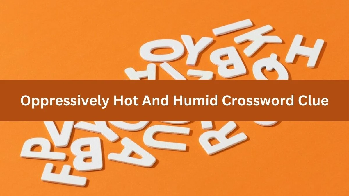 The Times Concise Oppressively Hot And Humid Crossword Clue Answers with 8 Letters