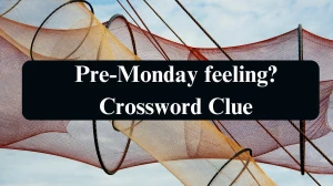 Daily Telegraph Plusword Pre-Monday feeling? Crossword Clue Answers with 5 Letters