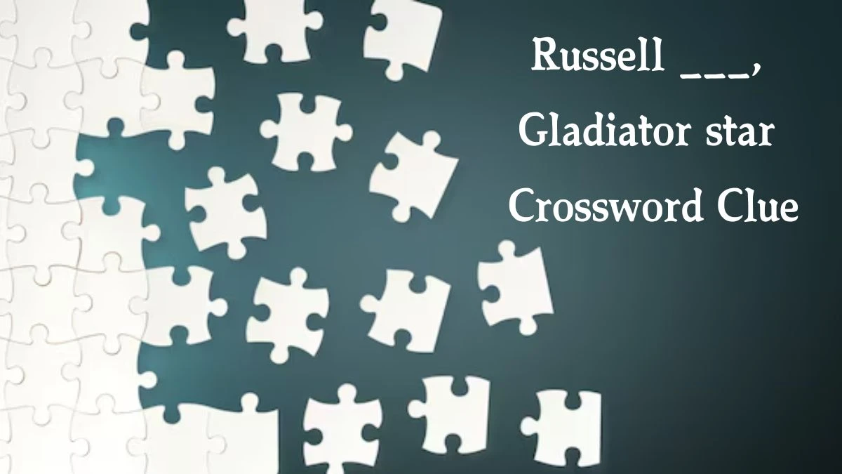 Daily Telegraph Plusword Russell ___, Gladiator star Crossword Clue Answers with 5 Letters