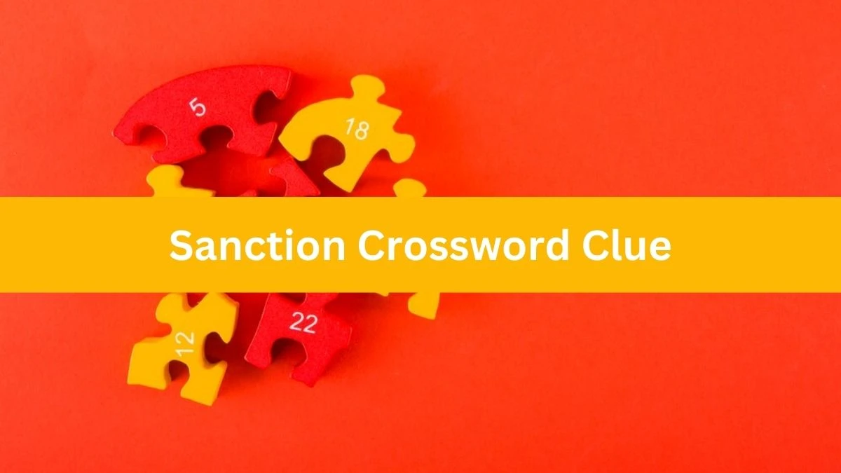 Metro Quick Sanction Crossword Clue Answers with 8 Letters