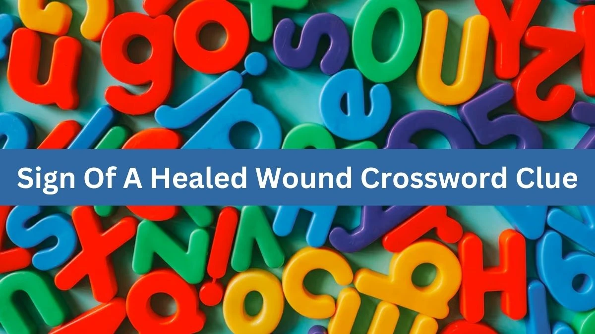 Mirror Quick Sign Of A Healed Wound Crossword Clue Answers with 4 Letters