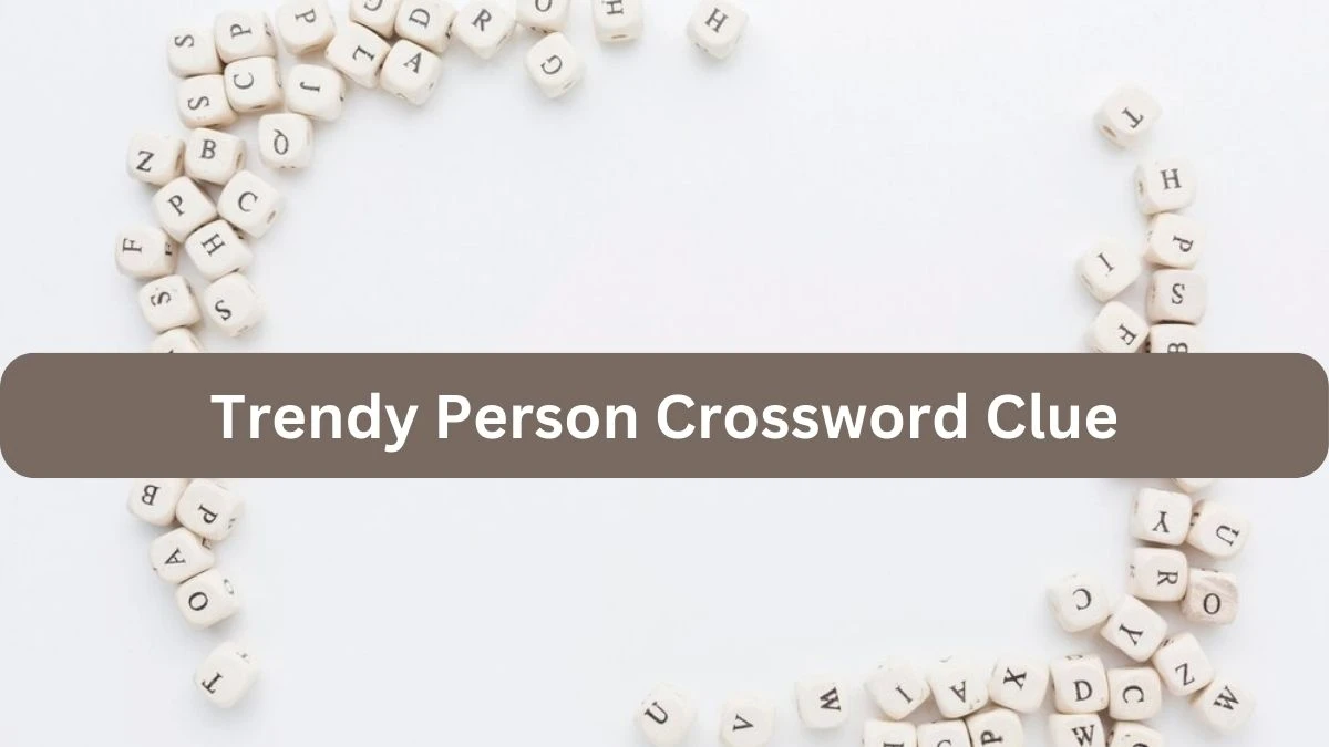 Mirror Quick Trendy Person Crossword Clue Answers with 7 Letters