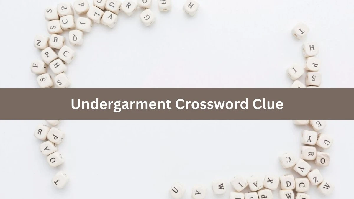 Metro Quick Undergarment Crossword Clue Answers with 7 Letters