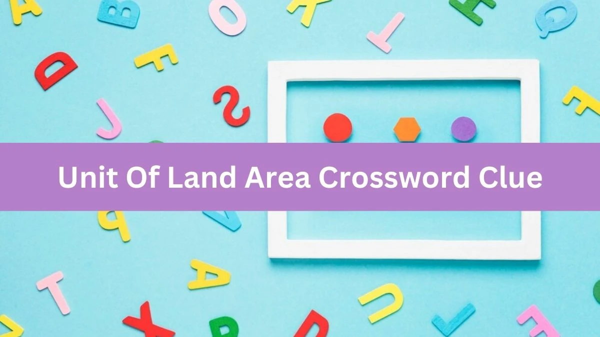 Mirror Quick Unit Of Land Area Crossword Clue Answers with 4 Letters