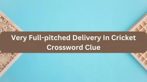 The Times Concise Very Full-pitched Delivery In Cricket Crossword Clue Answers with 6 Letters