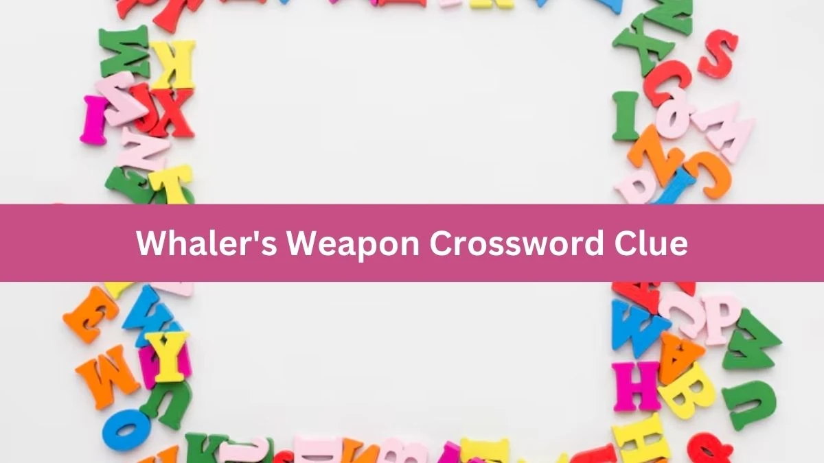 Metro Quick Whaler's Weapon Crossword Clue Answers with 7 Letters