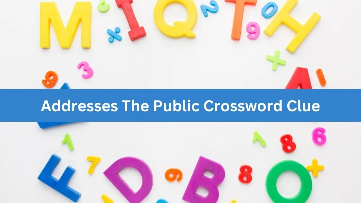 Metro Quick Addresses The Public Crossword Clue Answers with 6 Letters