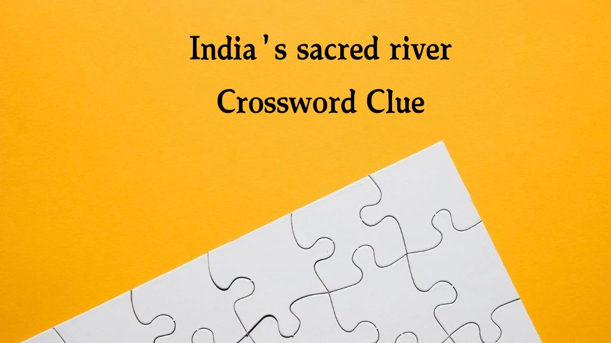 The Sun Mini India's sacred river Crossword Clue Answers with 6 Letters