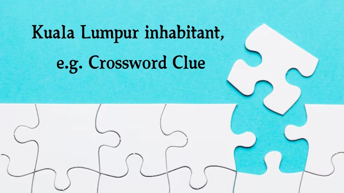 Daily Telegraph Plusword Kuala Lumpur inhabitant, e.g. Crossword Clue Answers with 5 Letters