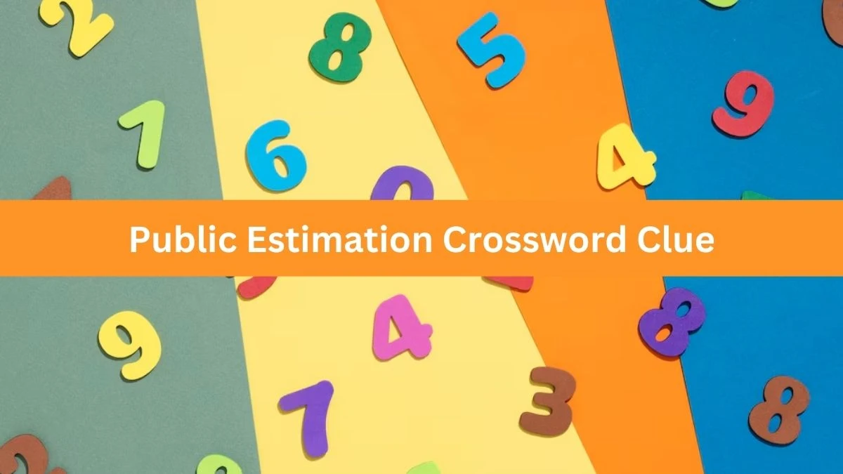 Metro Quick Public Estimation Crossword Clue Answers with 6 Letters