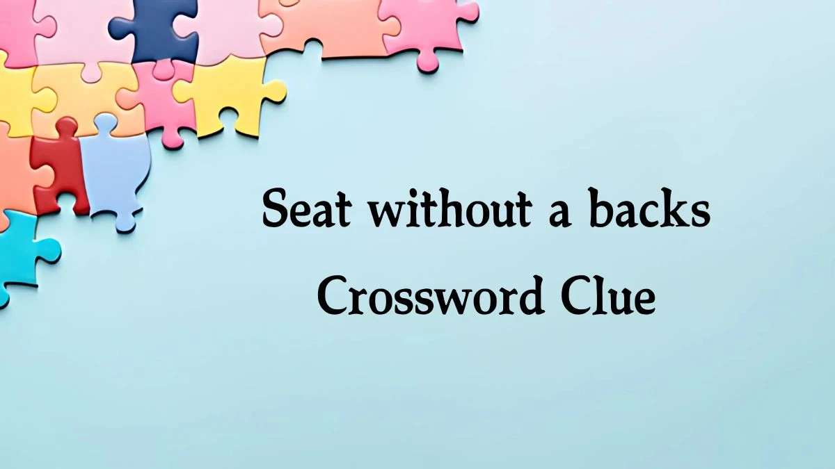 Daily Telegraph Plusword Seat without a back Crossword Clue Answers with 5 Letters