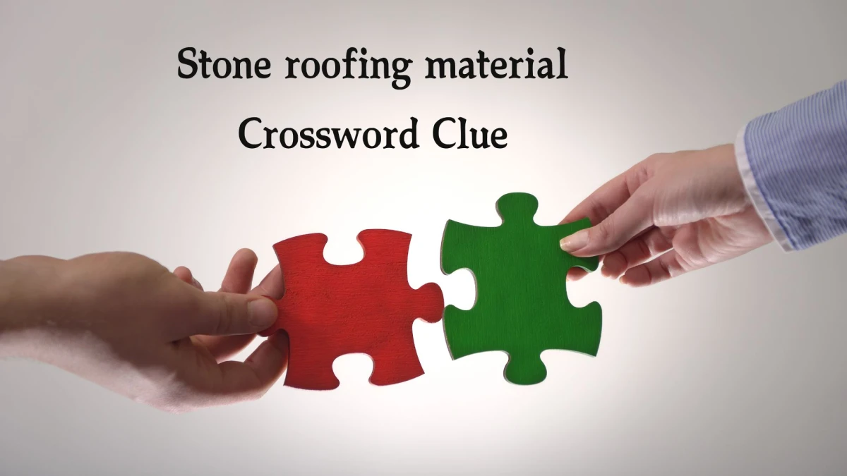 Daily Telegraph Plusword Stone roofing material Crossword Clue Answers with 5 Letters