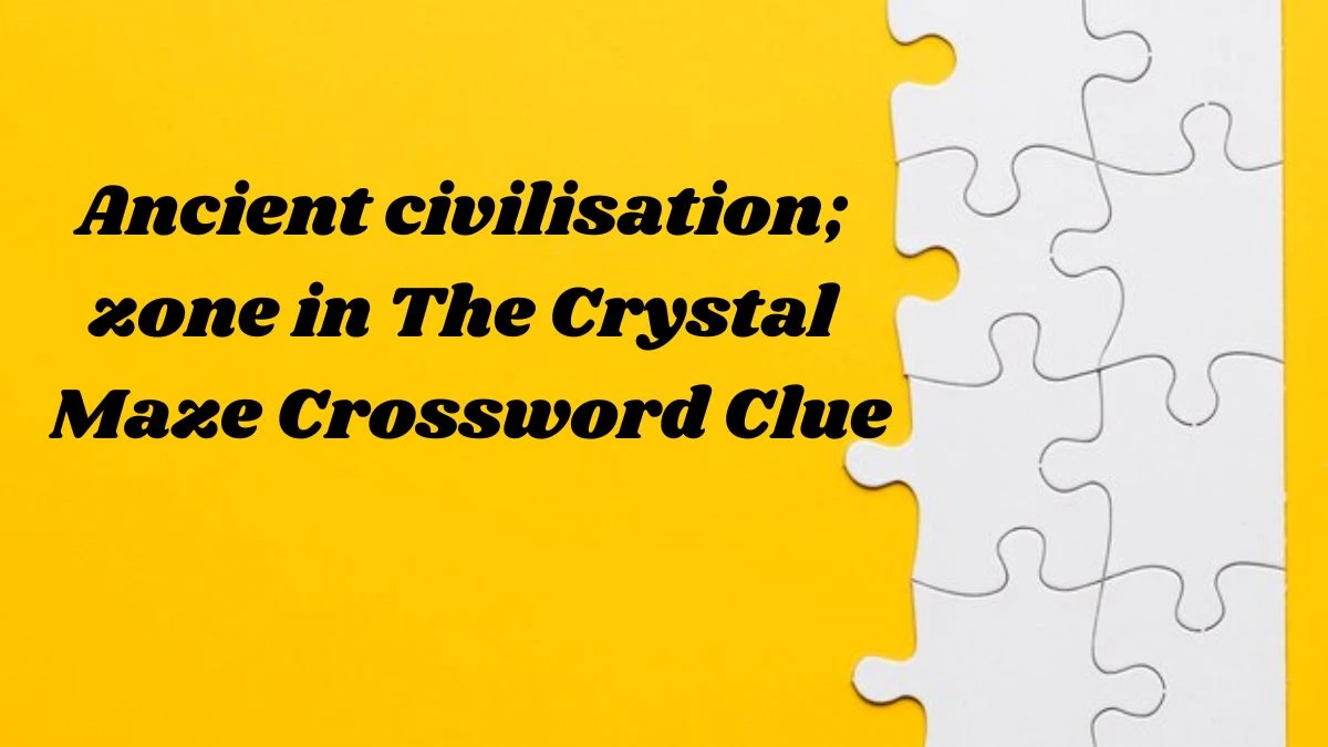 Daily Telegraph Plusword Ancient civilisation; zone in The Crystal Maze Crossword Clue Answers with 5 Letters