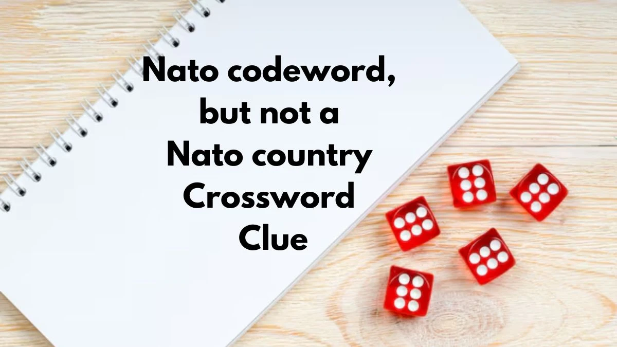 Daily Telegraph Plusword Nato codeword, but not a Nato country Crossword Clue Answers with 5 Letters