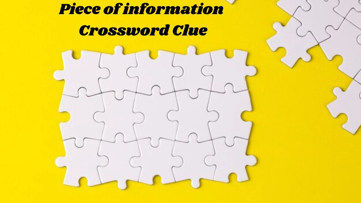 Mirror Quick Piece of information Crossword Clue Answers with 5 Letters