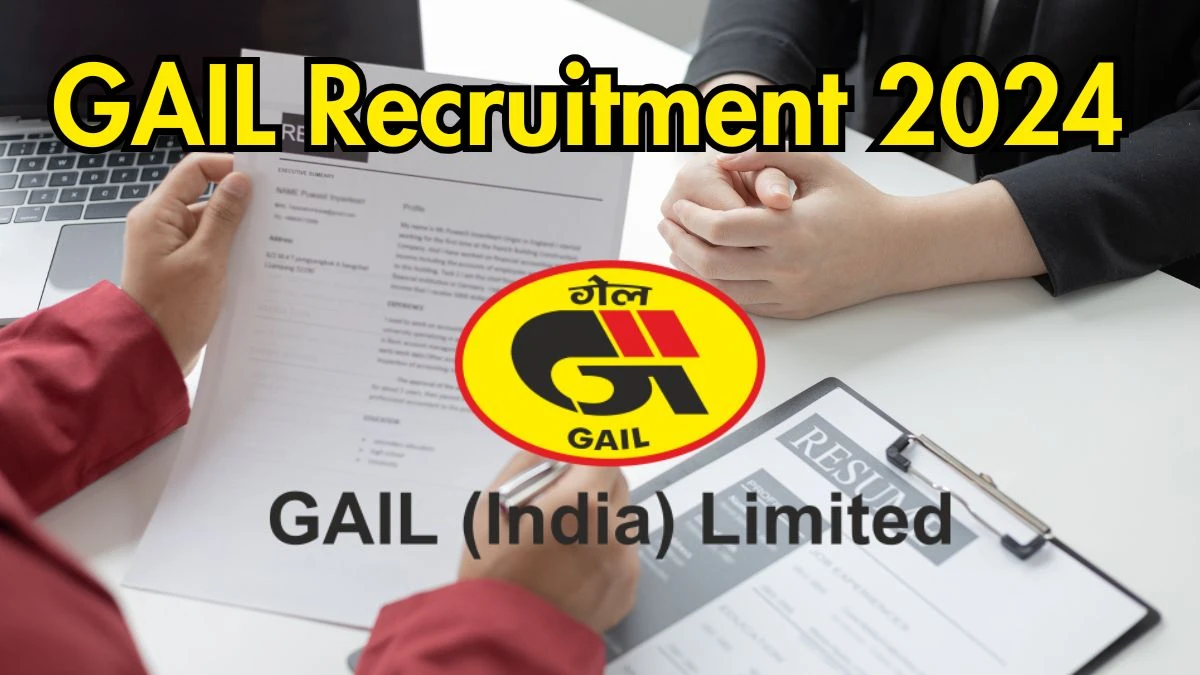 GAIL Recruitment 2024 Notification Out Chief Manager, Check Eligibility at gailonline.com