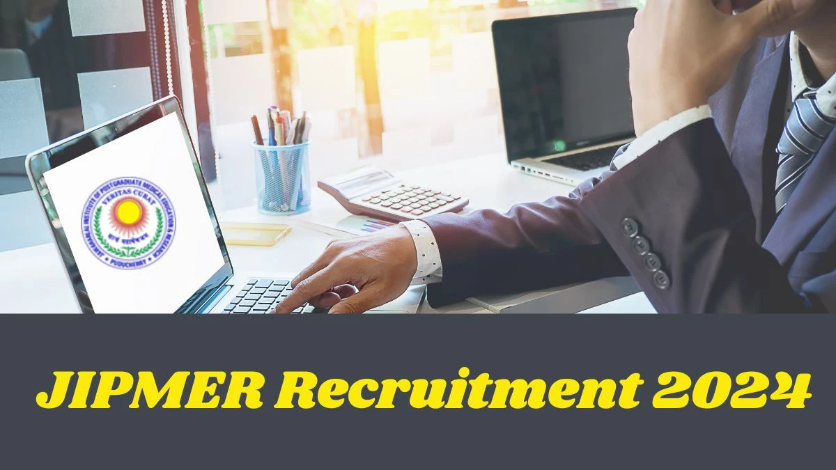 JIPMER Recruitment 2024 - Latest Data Entry Operator Vacancies on 04 November 2024